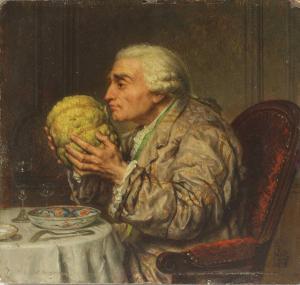 DUBASTY Adolphe Henri 1814-1884,Le Gourmet,1856,Sworders GB 2021-12-14