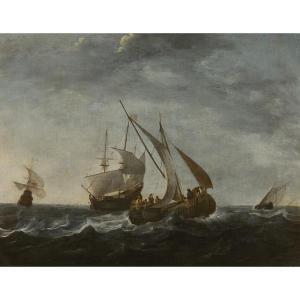 DUBBELS Hendrick Jacobsz 1620-1676,Marine,17th century,Tajan FR 2020-12-15