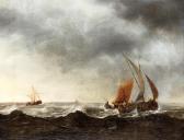 DUBBELS Hendrick Jacobsz 1620-1676,Shipping in a stormy sea,Bonhams GB 2018-10-24