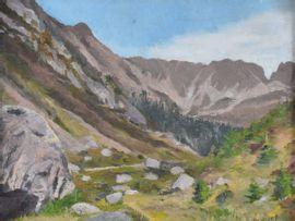 DUBIEN Paul 1900-1900,Paysage de montagne,Etienne de Baecque FR 2021-09-09