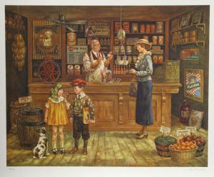DUBIN Lee,The Grocery Store,1975,Ro Gallery US 2023-05-13