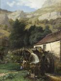 DUBOIS Charles Edouard 1847-1885,"Le moulin des Echelles de la Mort".,Dobiaschofsky CH 2005-05-01