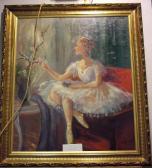 DUBOIS Clémentine 1900-1900,Ballerina.,Auktionskompaniet SE 2007-10-01