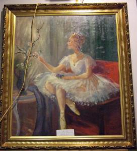 DUBOIS Clémentine 1900-1900,Ballerina.,Auktionskompaniet SE 2007-10-01