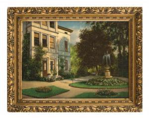 DUBOIS franz 1900,Sommerlicher Park,1914,Historia Auctionata DE 2013-04-13