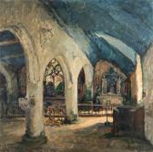 DUBON Louis,La chapelle Trémalo à Pont-Aven, 1955,1955,Neret-Minet FR 2017-06-28