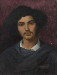 DUBOUCHET HENRI JOSEPH 1833-1909,Portrait de jeune homme,Brissoneau FR 2022-03-25
