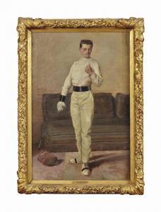 DUBRETON LOUIS,Un bretteur,1890,Christie's GB 2015-09-28