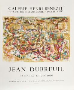 DUBREUIL Jean 1920-2008,Exhibition Galerie Henri Benzit,1966,Ro Gallery US 2023-05-13