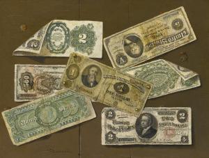 DUBREUIL Victor 1846-1946,A FEW BILLS,1924,Sotheby's GB 2016-06-09