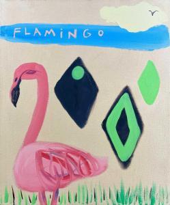 DUBREY Henrietta 1966,Flamingo,2015,David Lay GB 2022-11-03