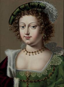 DUCAYER Jean 1635,Portrait de dame au chapeau orné d'une plume,Mercier & Cie FR 2022-10-02