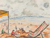 DUCHAMP Suzanne 1889-1963,La Plage,Ader FR 2024-04-18