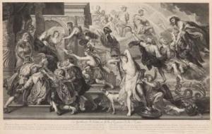 DUCHANGE Gaspard 1666-1757,The Apotheosis of Henri IV and the Proclamation of,Desa Unicum 2019-01-31