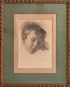 DUCHATEAU Olivier 1876-1939,Portrait,Hotel Des Ventes Mosan BE 2022-03-23