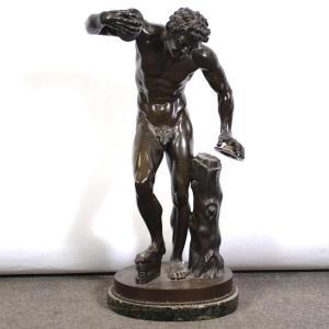 DUCHEMIN Isaak 1500-1500,Faun with clappers,Gilding's GB 2021-11-16