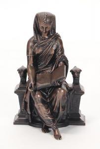 DUCHOISELLE 1800-1800,seated figure reading a book,Kamelot Auctions US 2022-07-21