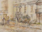 Duckworth King Caroline 1894-1986,Street scene,Rosebery's GB 2019-06-11