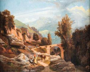 DUCLERE Teodoro 1812-1867,Ponticello a Cava dei Tirreni,Casa d'Aste Arcadia IT 2024-04-18