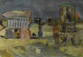 DUCOMMUN Jean 1920-1958,Caravans.,1956,Galerie Koller CH 2012-05-30