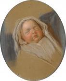 DUCREUX Joseph 1735-1802,Portrait of the artist's son, Auguste-Joseph Ducre,Sotheby's GB 2023-06-14