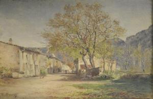 DUCROT Victor 1852-1912,Rue de Thoirette,Etienne de Baecque FR 2017-10-19