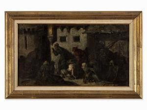 DUCZYNSKI Edward 1825-1861,Ghost in the Night, Oil, c. 1850,c.1850,Auctionata DE 2016-05-19