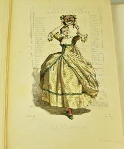 DUDEVANT SAND MAURICE 1823-1889,Masques et Bouffons,1860,Canterbury Auction GB 2022-10-01