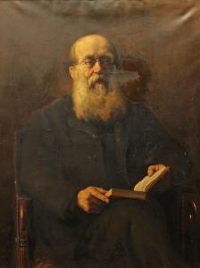 DUDLEY Ambrose 1900-1900,Portrait of John Harrison Foster 1818-1905 seated ,Rosebery's GB 2016-09-07
