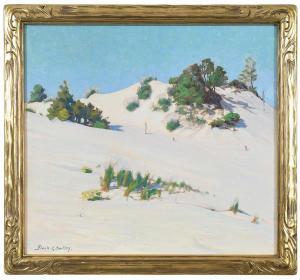 DUDLEY Frank Virgil 1868-1957,Sand Dunes,Brunk Auctions US 2023-11-18