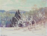 DUDLEY Frank Virgil 1868-1957,Spring Landscape,Hindman US 2015-05-20