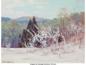 DUDLEY Frank Virgil 1868-1957,Winter Morning,Heritage US 2024-03-22