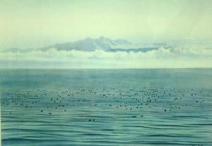 DUFFEY Jeane 1927-2007,MARINE LANDSCAPE,Ritchie's CA 2013-07-31