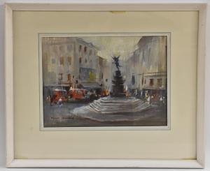 DUFFIELD Frank 1901-1982,Piccadilly Circus,Bamfords Auctioneers and Valuers GB 2019-08-21