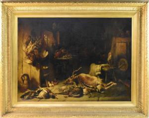 DUFFIELD William D 1816-1863,Interior cottage genre scene,1852,Halls GB 2021-12-08