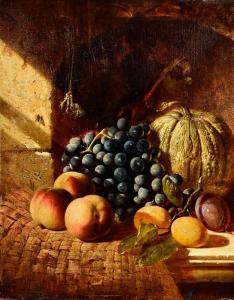 DUFFIELD William D 1816-1863,Still Life - Fruits and Pumpkin,Morgan O'Driscoll IE 2024-02-26