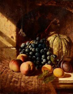 DUFFIELD William D 1816-1863,Still Life - Fruits and Pumpkin,Morgan O'Driscoll IE 2022-11-29