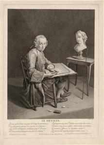 DUFLOS Claude 1665-1727,Le Dessein,Galerie Bassenge DE 2020-11-25