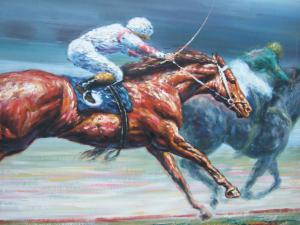 duford 1900-1900,Thoroughbreds at fullgallop,Bellmans Fine Art Auctioneers GB 2010-01-20