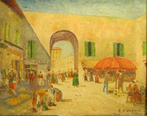 DUFOUR F,Le marché à Nice,1924,Siboni FR 2017-10-15