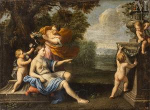 DUFRESNOY Charles Alphonse 1611-1668,Vénus et les Amours,Millon & Associés FR 2023-02-14