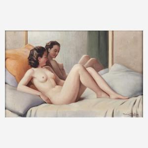 DUFTOS Robert 1898,Nude Reflections,20th Century,Freeman US 2021-06-09