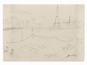 DUFY Jean 1888-1964,La Tour Eiffel,Auctionata DE 2016-02-04