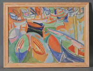 DUFY Raoul 1877-1953,Abstract Boats,Skinner US 2007-12-08