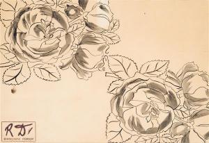 DUFY Raoul 1877-1953,Fleurs,Tajan FR 2014-05-14