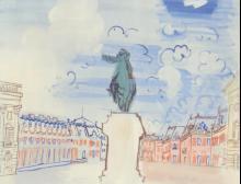 DUFY Raoul 1877-1953,VERSAILLES,Besch Cannes Auction FR 2009-12-30
