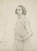 DUGASSEAU Charles 1812-1885,Autoportrait,1838,Artcurial | Briest - Poulain - F. Tajan FR 2011-06-20