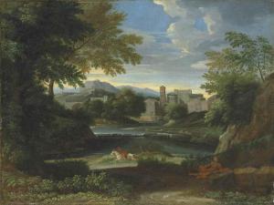 DUGHET Gaspard 1615-1675,An Italianate wooded landscape,Christie's GB 2016-07-08