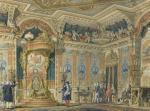 DUGOURC Jean Demosthene 1749-1825,La salle du trône d'Espagne, Pala,18th century,Etienne de Baecque 2023-06-30