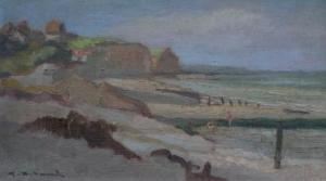 DUHAMEL Gaston 1800-1900,Plage de Quiberville,Brissoneau FR 2012-10-22